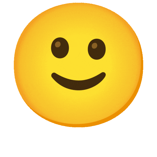 An animated melting emoji